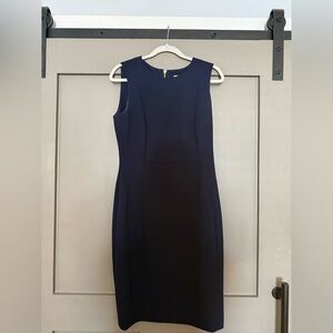 Calvin Klein Navy Midi Dress